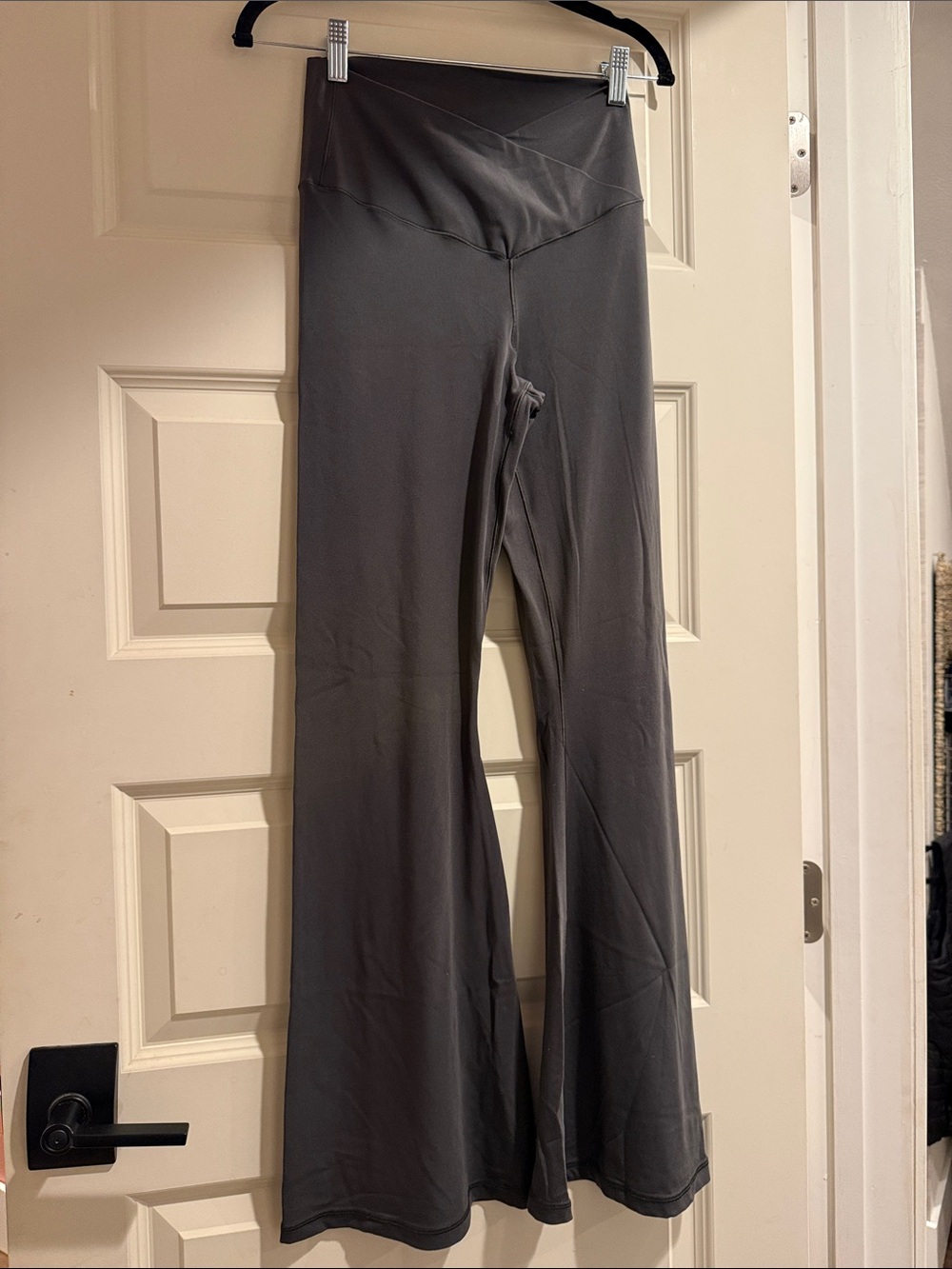 aerie Gray Flared Leggings - High Waist